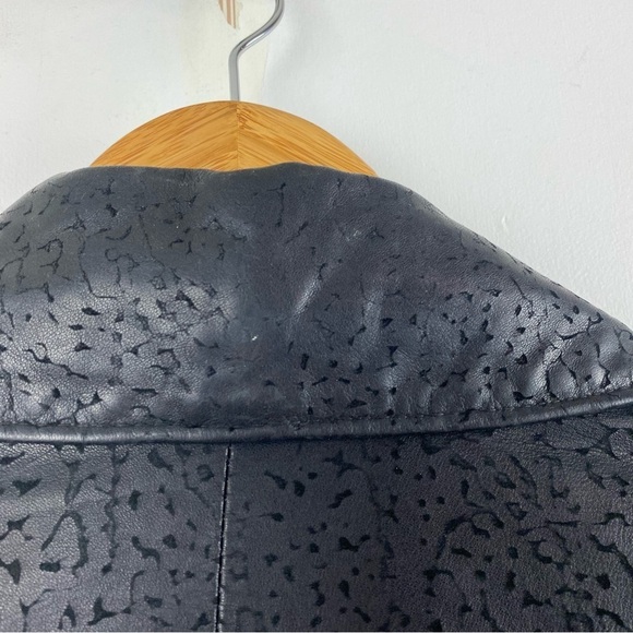 Vintage Gino Di Giorgio by Cominy Leather Bomber Jacket Men's Size Large 80s 90s - Picture 8 of 16